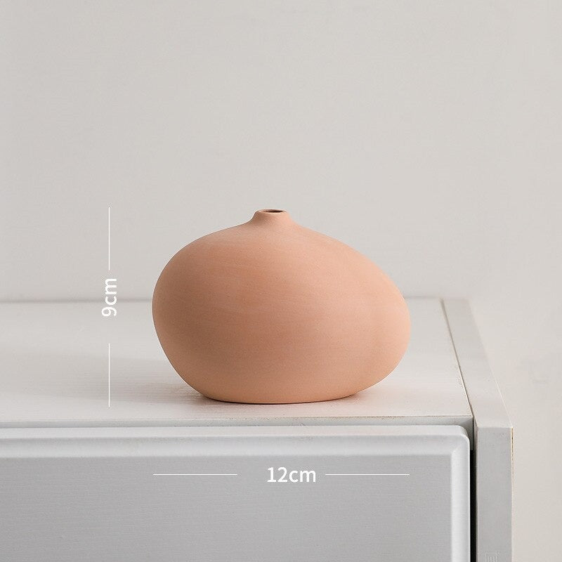 Minimalist Ceramic Pastel Vase