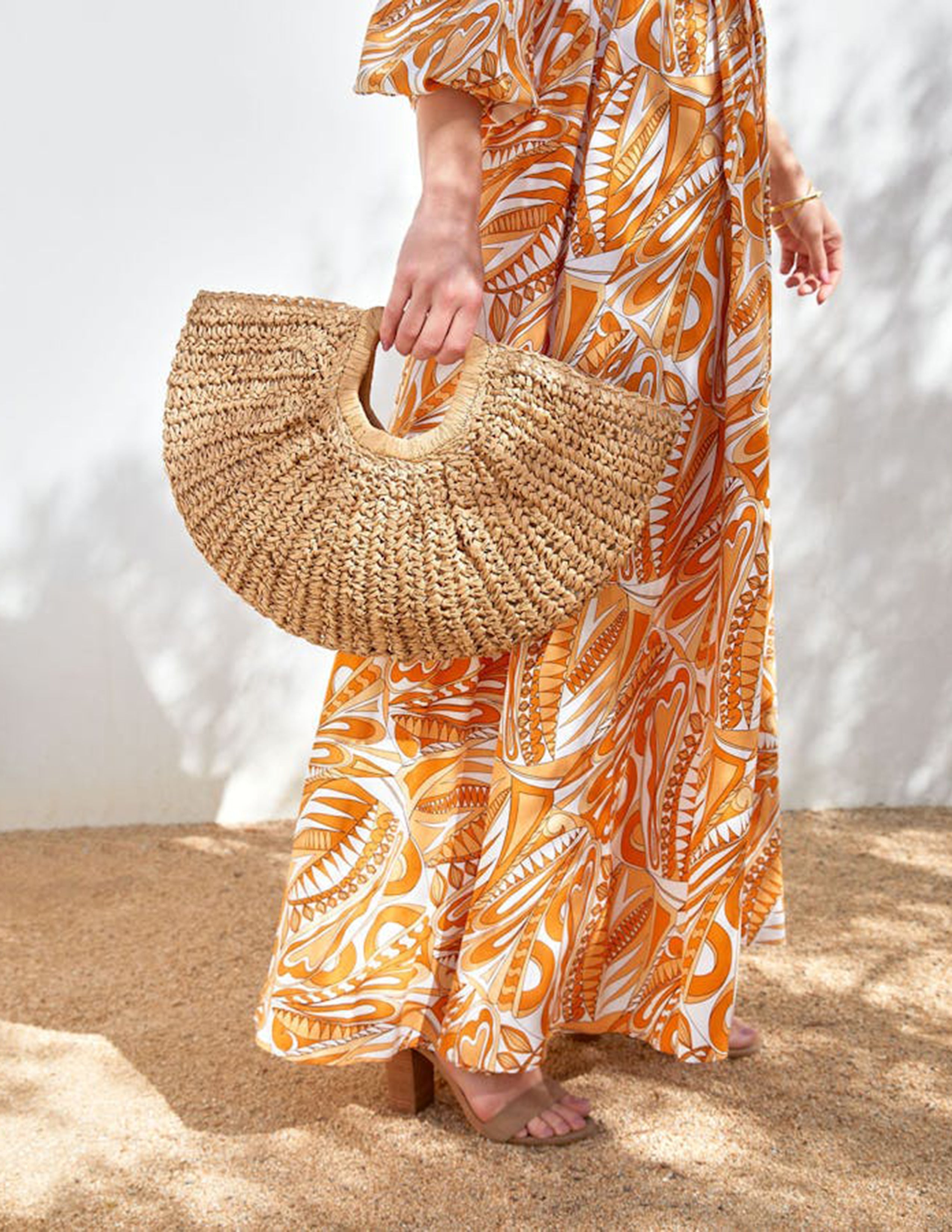 Luna-Natural-Straw Bag