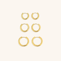 Timeless Hoop Trio Set Earrings