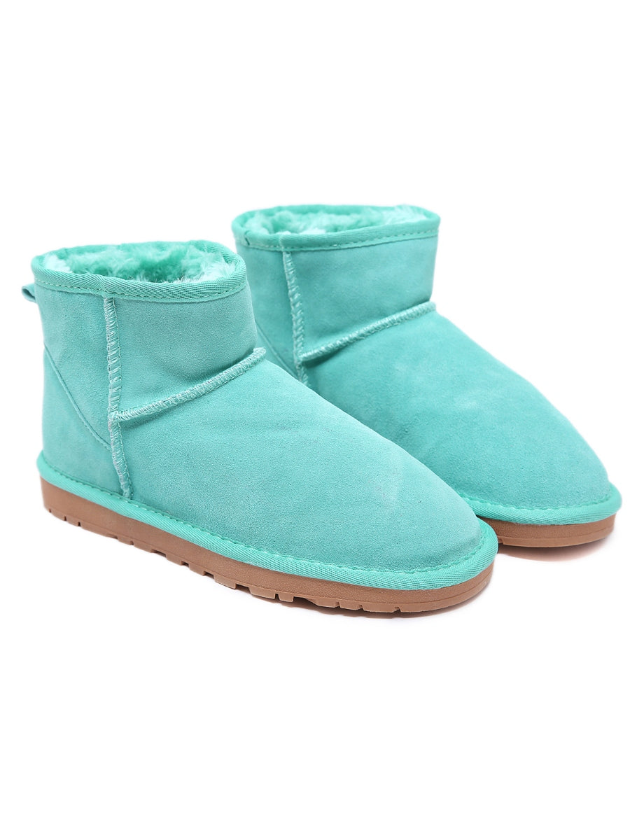 SMAIBULUN Ugg | Faux Fur-Lined Classic Ugg Short Boots