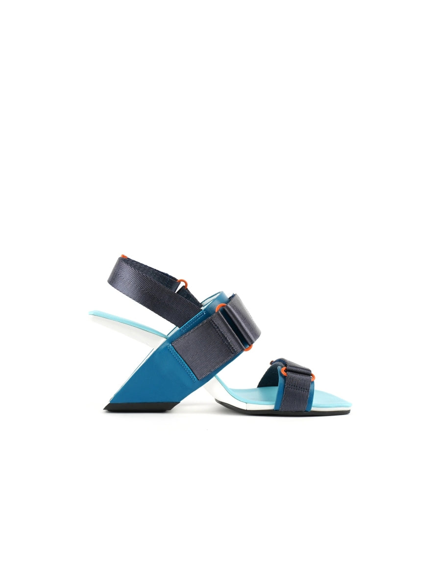 JadyRose | Wedge Heel Summer Slingback Sandal - Turquoise