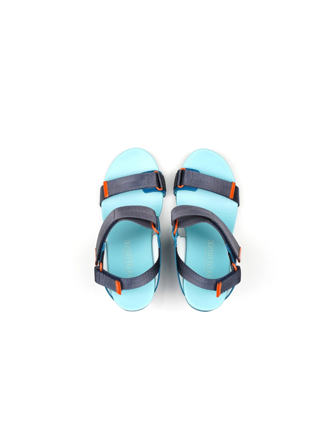 JadyRose | ZAYLA Turquoise Elevator Heel Strap High Heel Open Toe Sandals