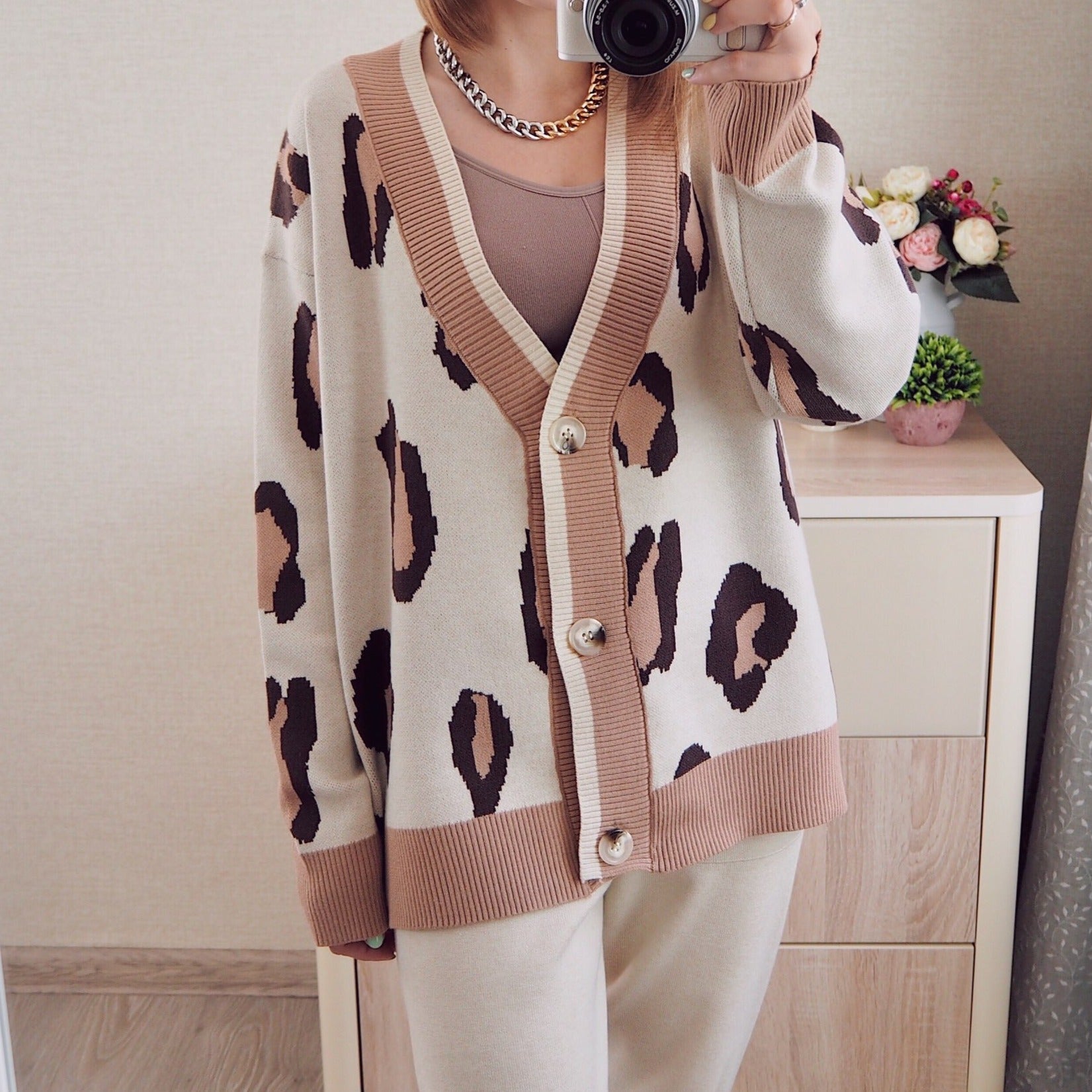 Lucille Cardigan + Pants Suit