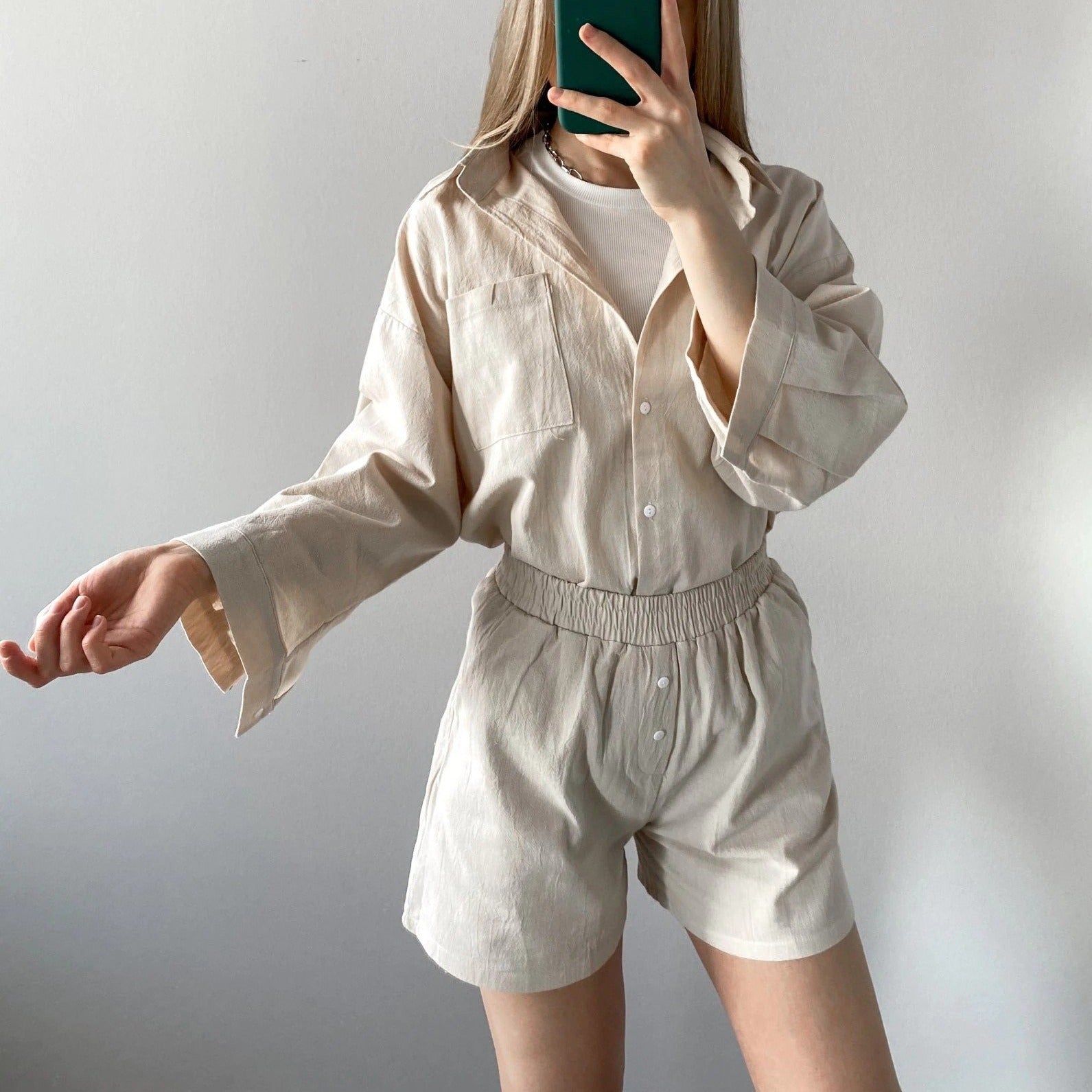 Myla Shirt + Shorts Set