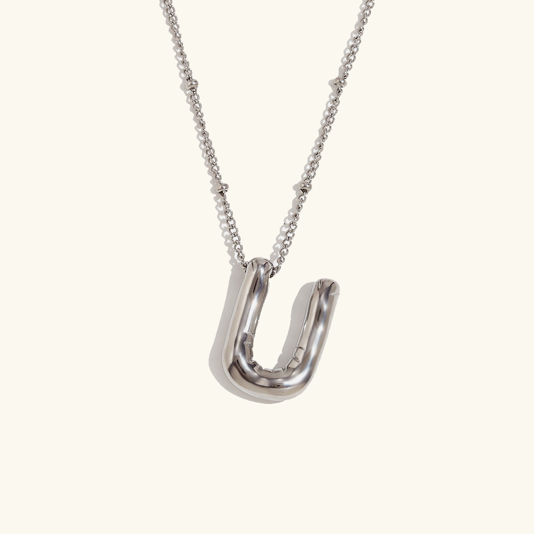 Airy Letter - Gold Initial Necklace