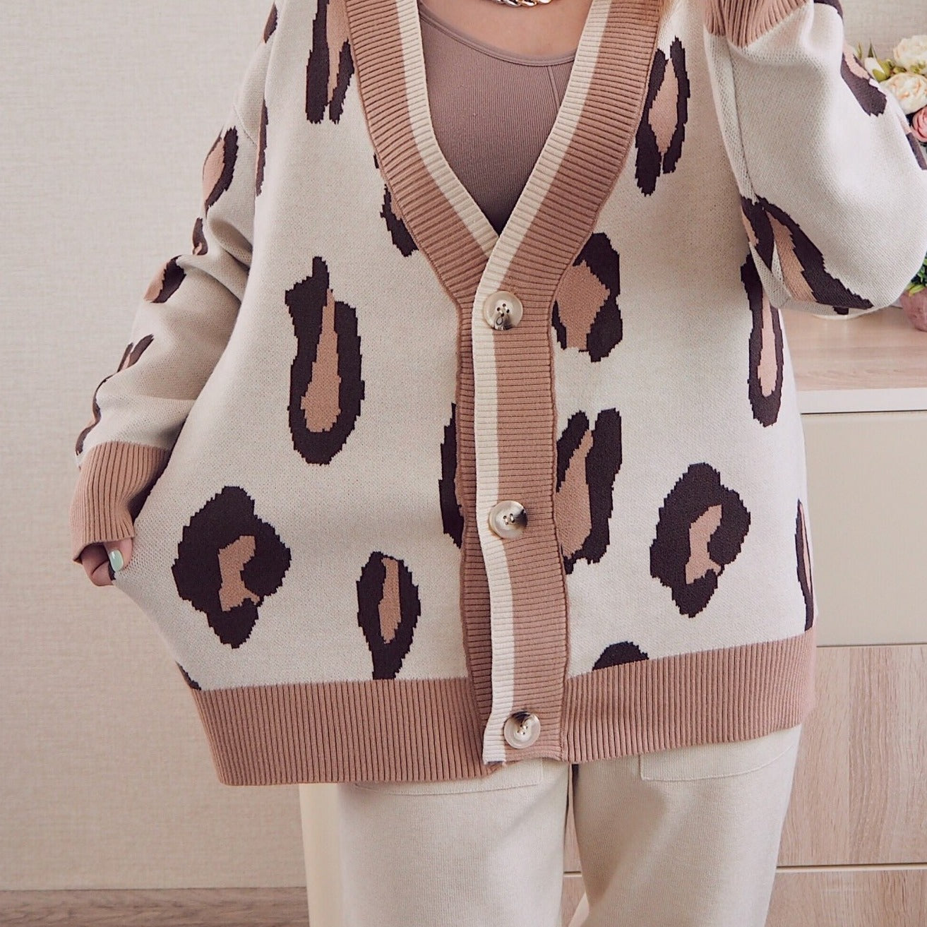 Lucille Cardigan + Pants Suit