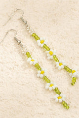 Beads Flower Earrings