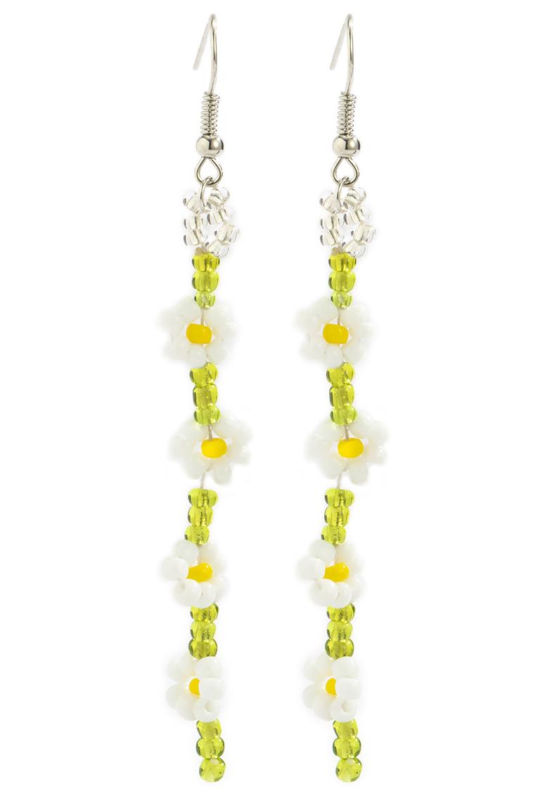 Beads Flower Earrings