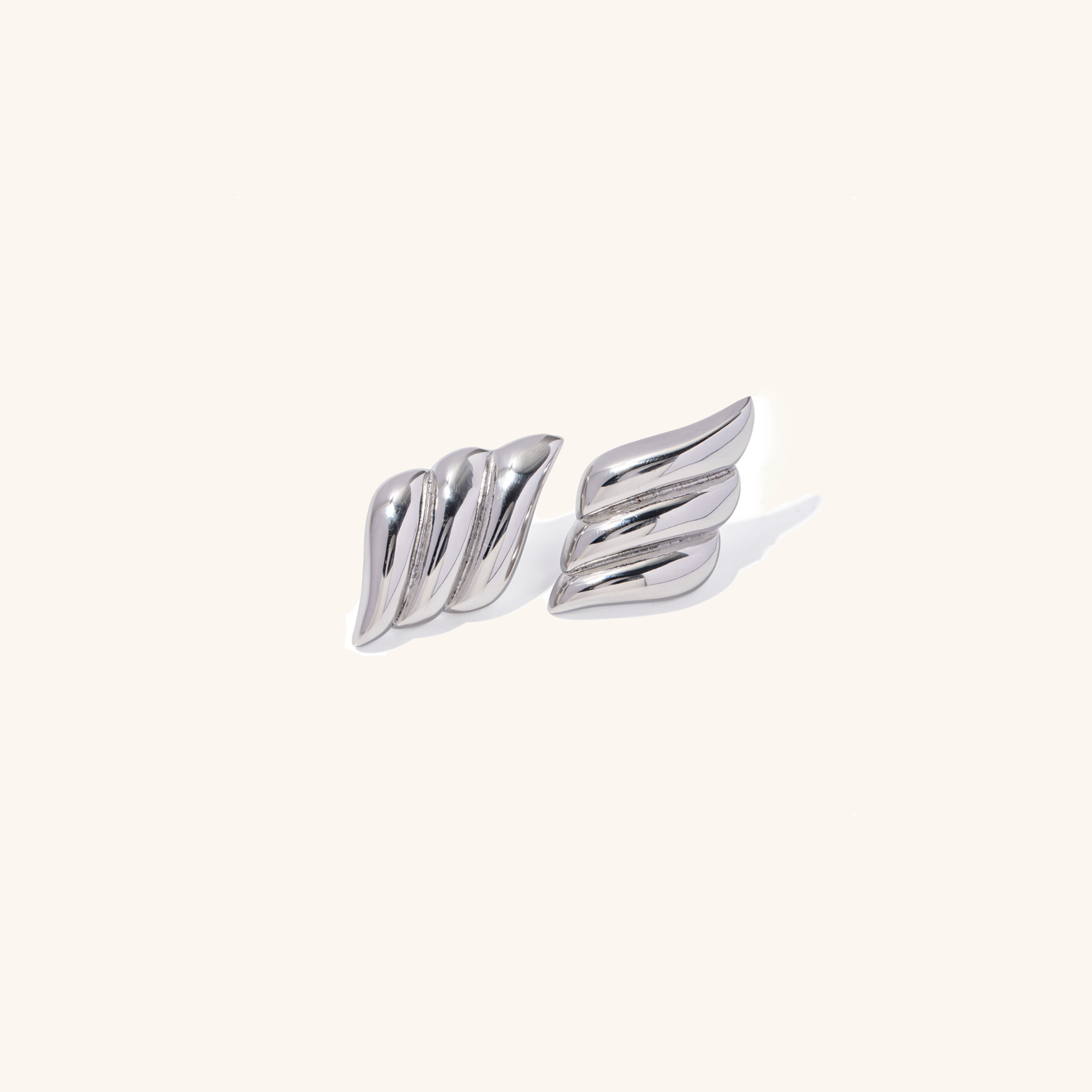 Vera Winged Gold Earrings