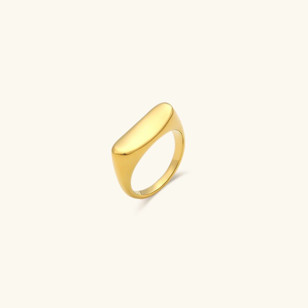 Verona Gold Statement Ring