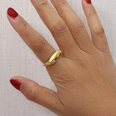 Verona Gold Statement Ring