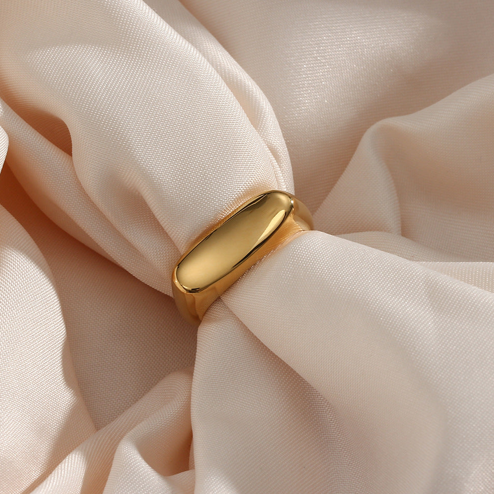 Verona Gold Statement Ring