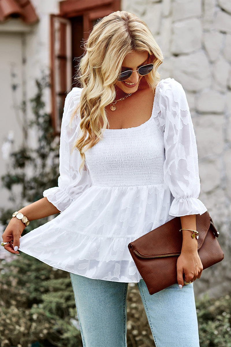 TAYLA TOP - WHITE