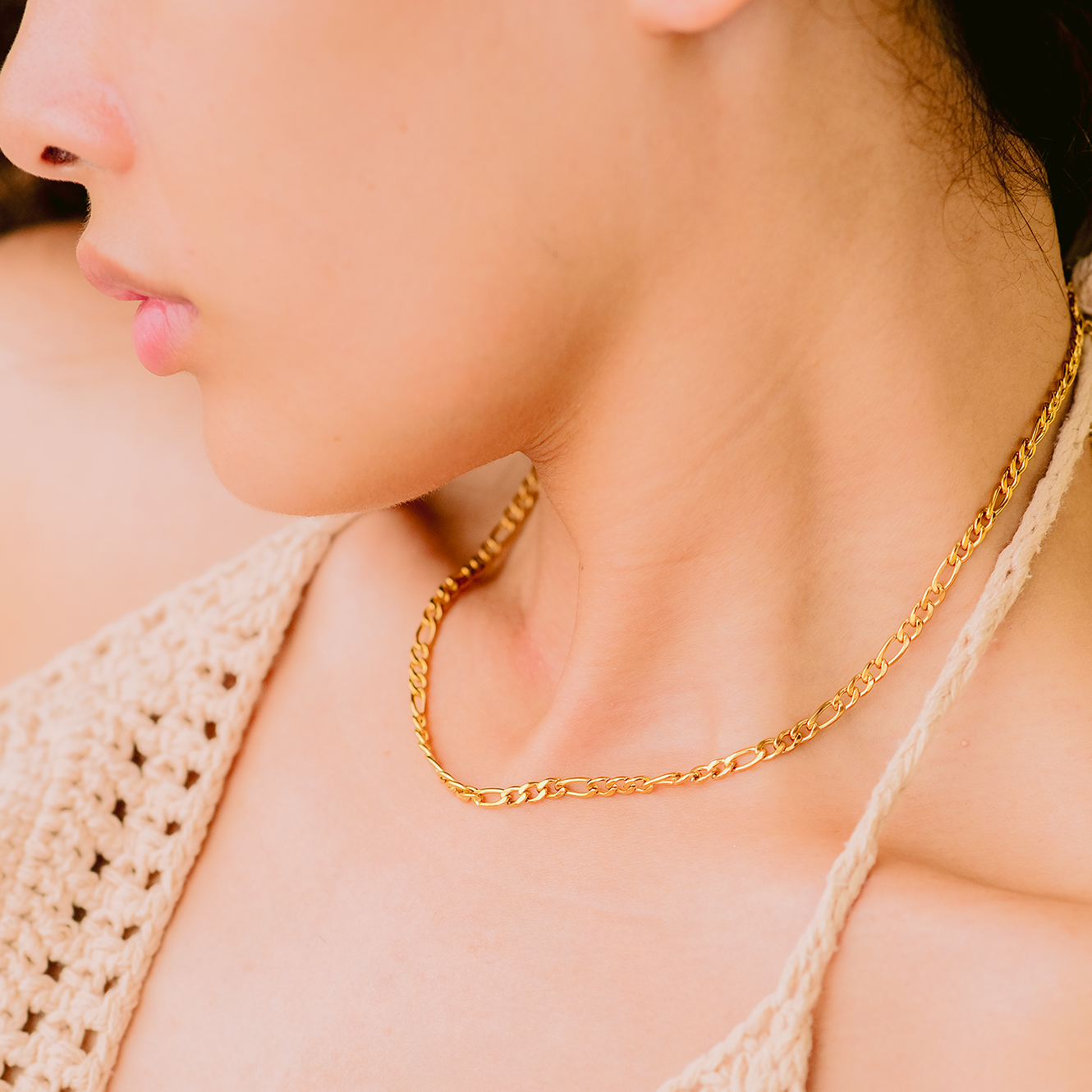 Willow Luxe Gold Chain Necklace