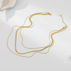 Zarina Gold Layered Necklace