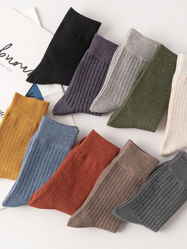 Casual Simple 10 Colors Socks