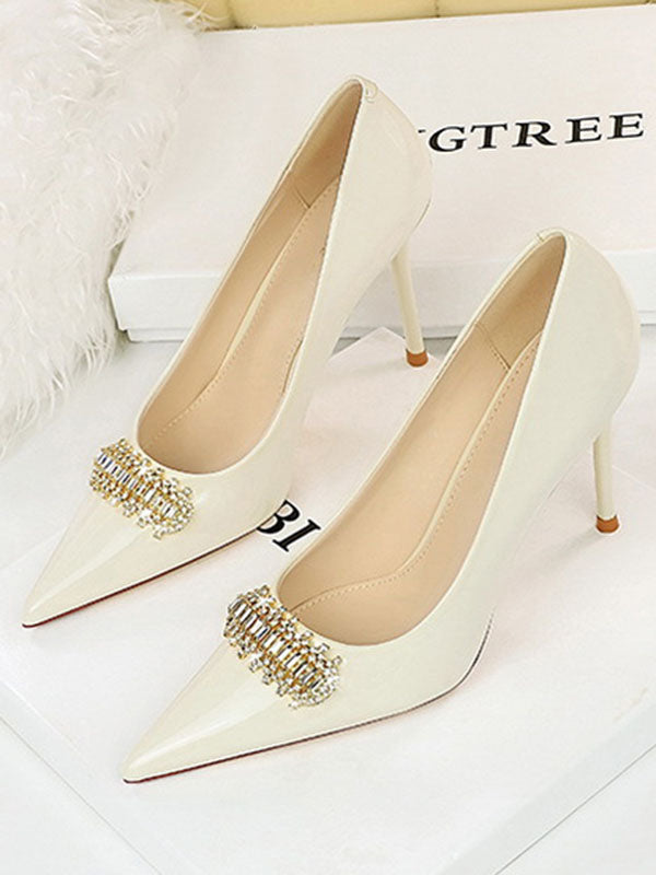 Pointed-Toe Shallow Cut Split-Joint Pumps