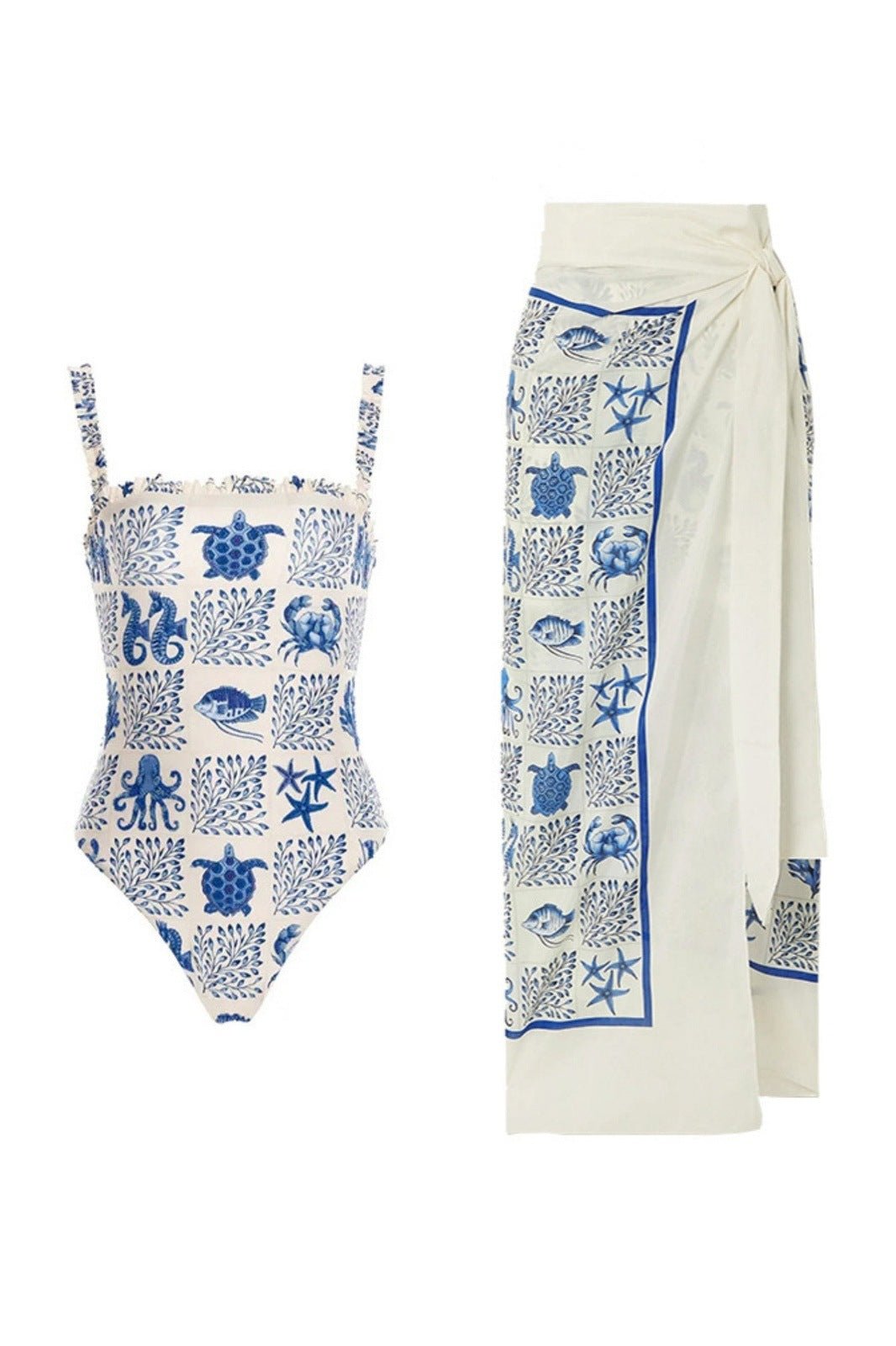 Willa Printed Two-pieces Swim Set