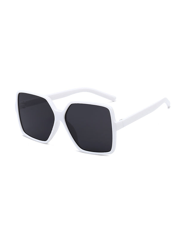 Geometric Sun Protection Sunglasses Accessories