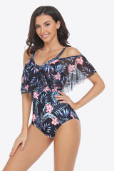 Zelda Botanical Print One-Piece Swimsuit