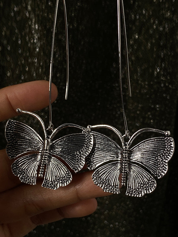 Butterfly Shape Drop Earrings