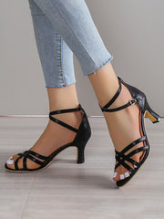 Hollow Peep Toe Pumps Sandals