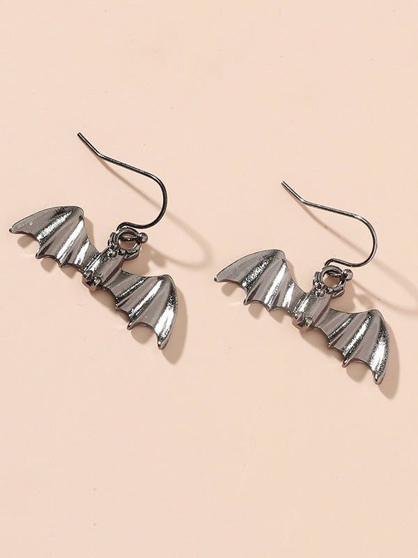 Halloween Pumpkin Spider Bat Earrings