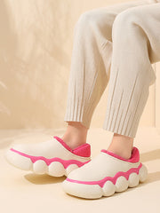 Fashion Casual Indoor Going Out Non-Slip Keep Warm Waterproof Flat Shoes