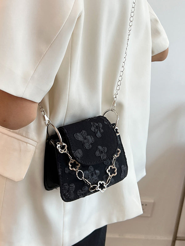 Chains Geometric Crossbody Bags Evening Bags & Clutches Satchels