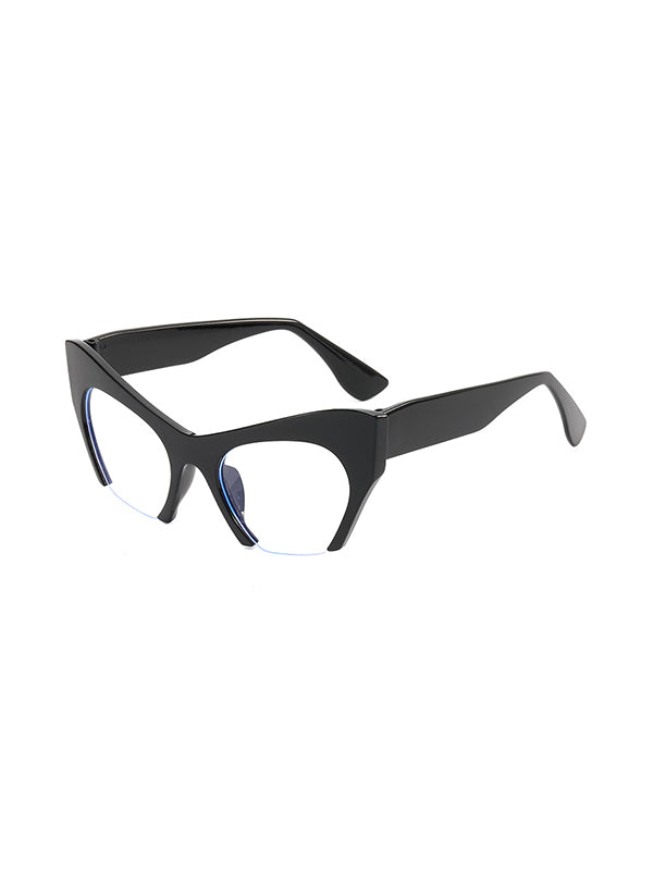 Geometric Sun Protection Sunglasses Accessories