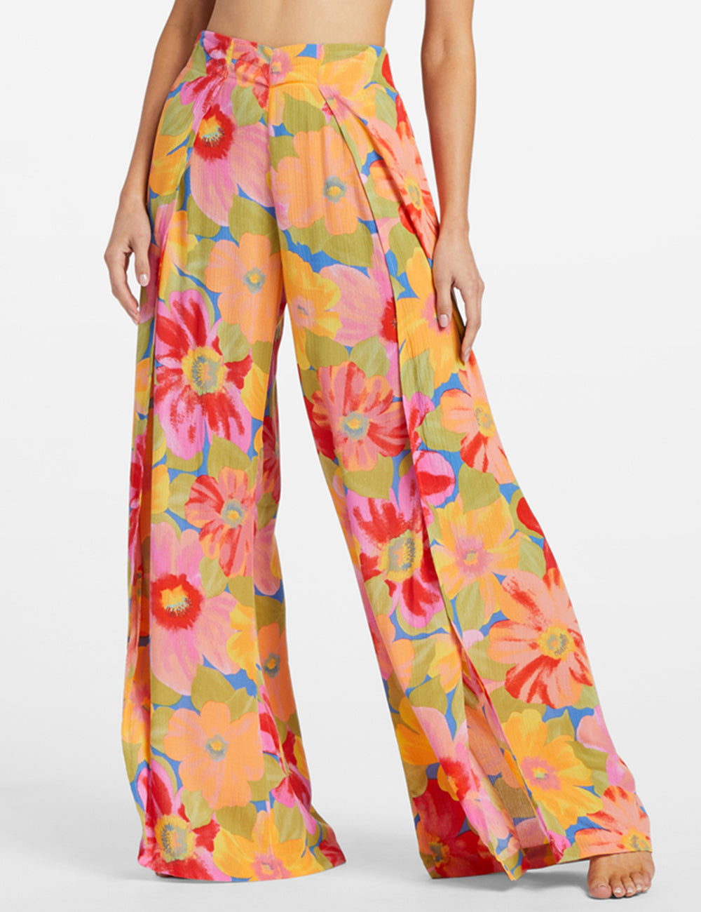 Split Spirit Floral Pants