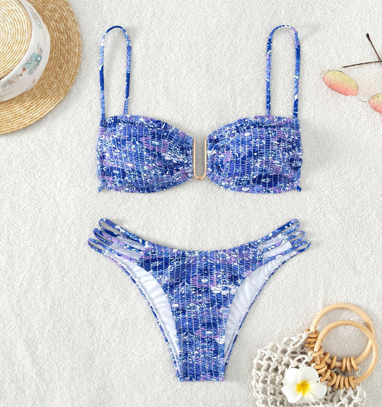 Jasmine Floral Bikini Set