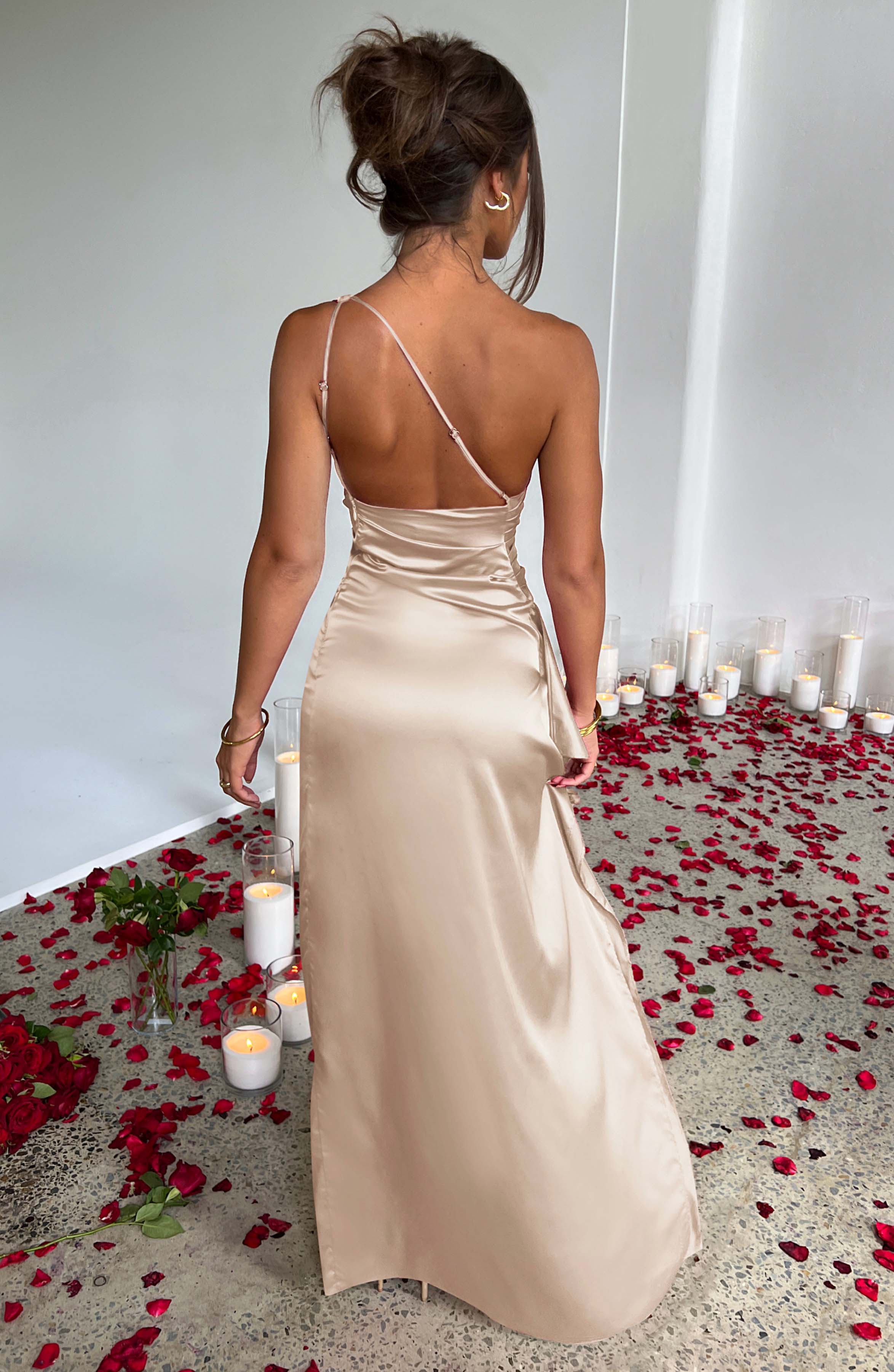 Embrace the Moment Satin Dress