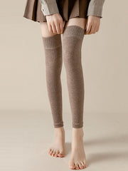 Casual Skinny Keep Warm Solid Color Leg Warmers Accessories