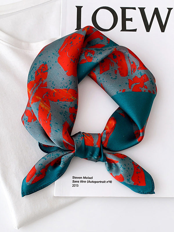 Leisure Fashion Square Printed Scarf