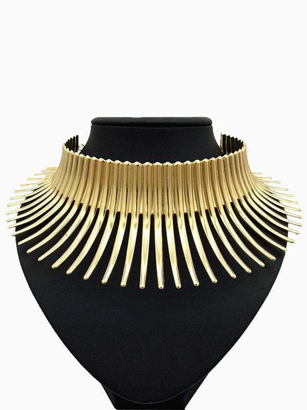 Adjustable Geometric Solid Color Necklaces Accessories