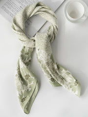 Flower Print Scarf