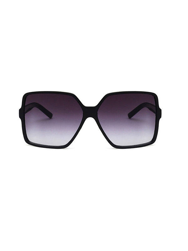 Geometric Sun Protection Sunglasses Accessories