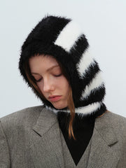 Keep Warm Split-Joint Striped Knitted Hats