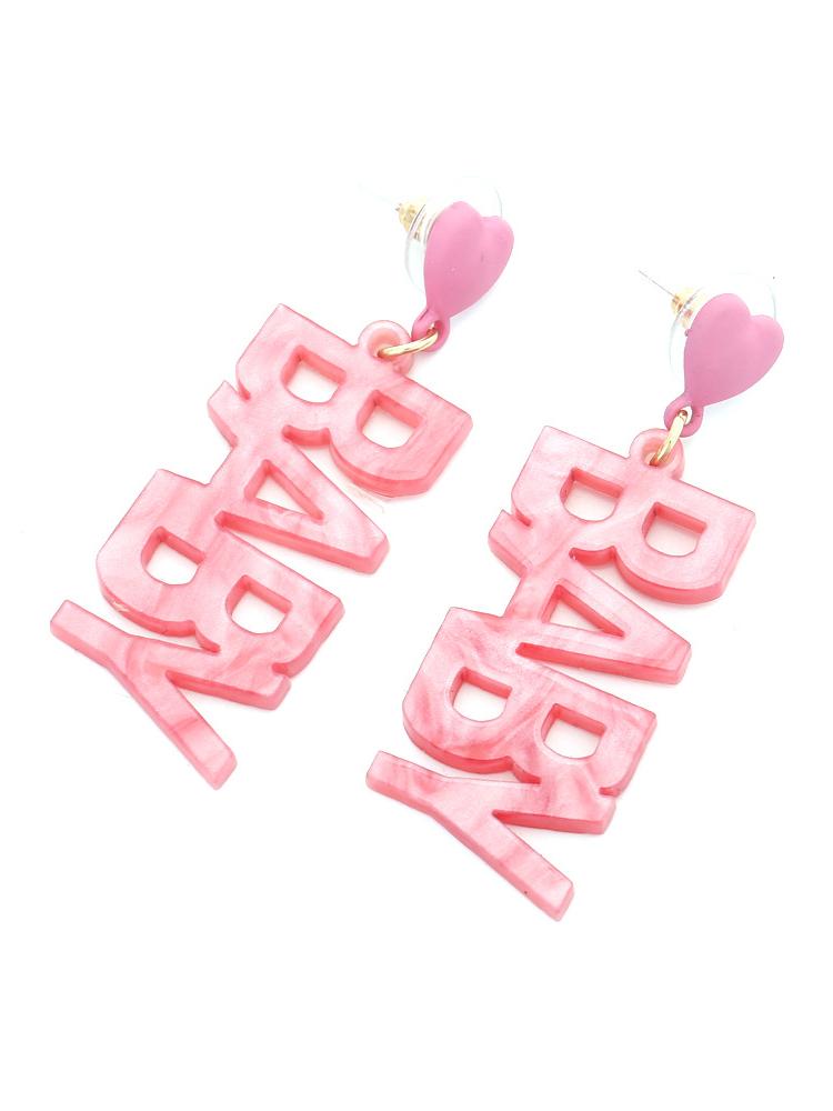 Baby Acrylic Drop Earrings