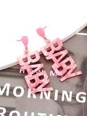 Baby Acrylic Drop Earrings