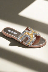 Barbara Gravel Decor Sandals