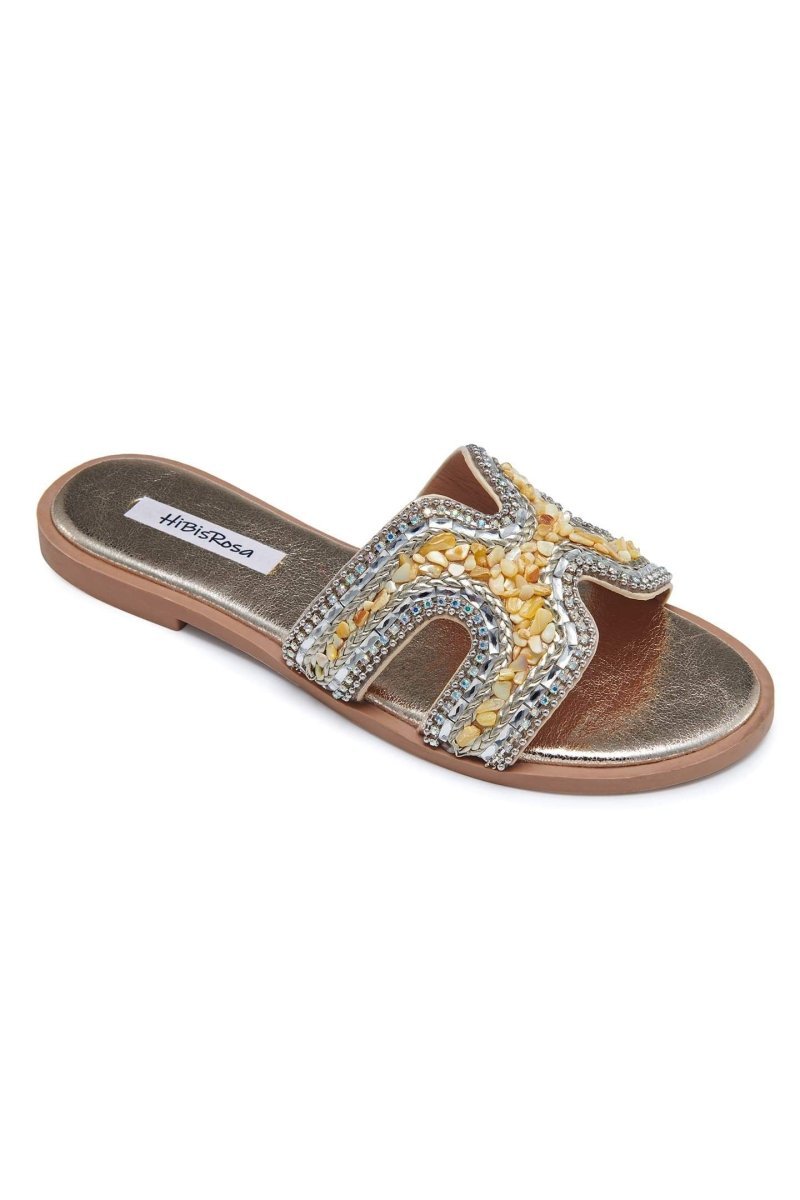 Barbara Gravel Decor Sandals