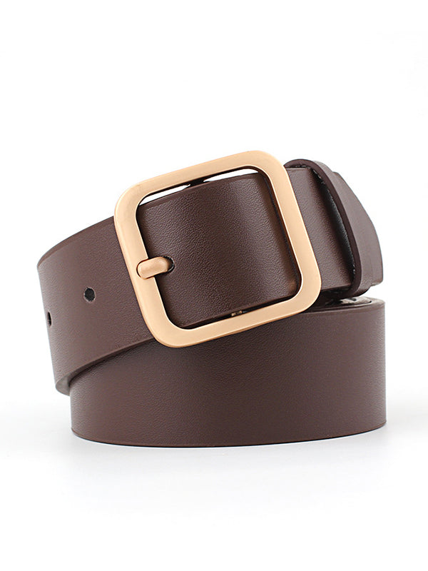 Urban PU Geometric Belt