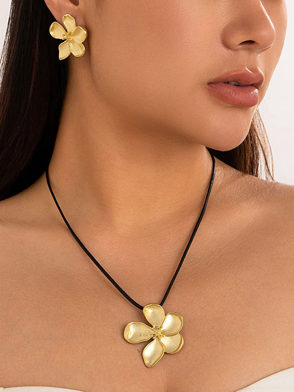 Flower Shape Necklaces Accessories