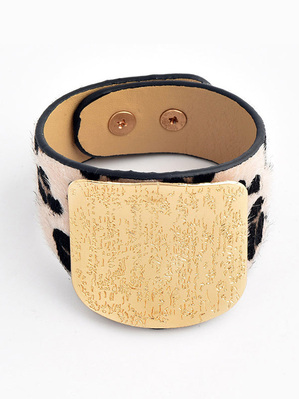 Leopard Split-Joint Bracelet Accessories