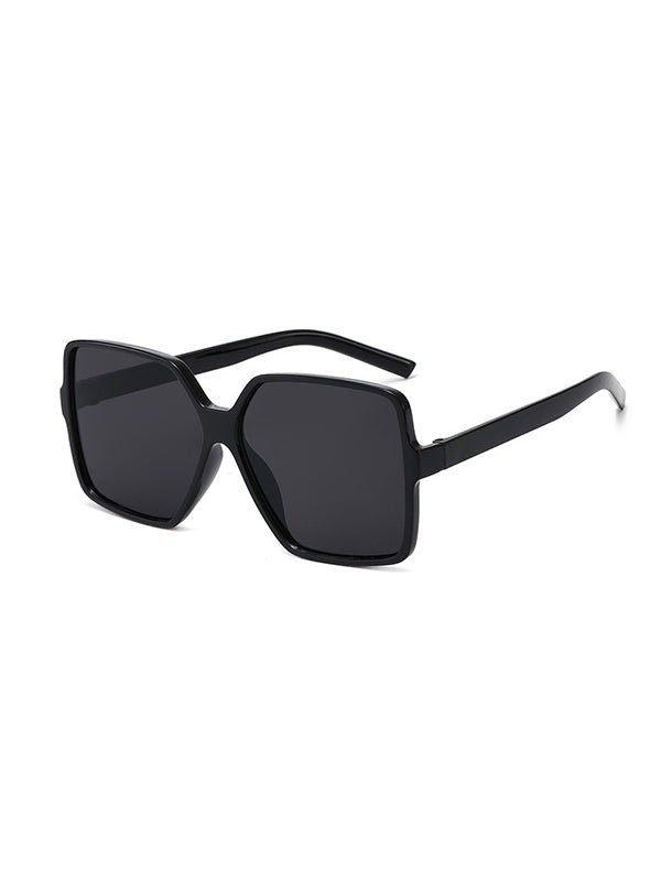 Geometric Sun Protection Sunglasses Accessories