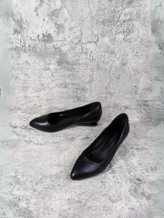 Jady Rose | Wanda Leather Pump - Black