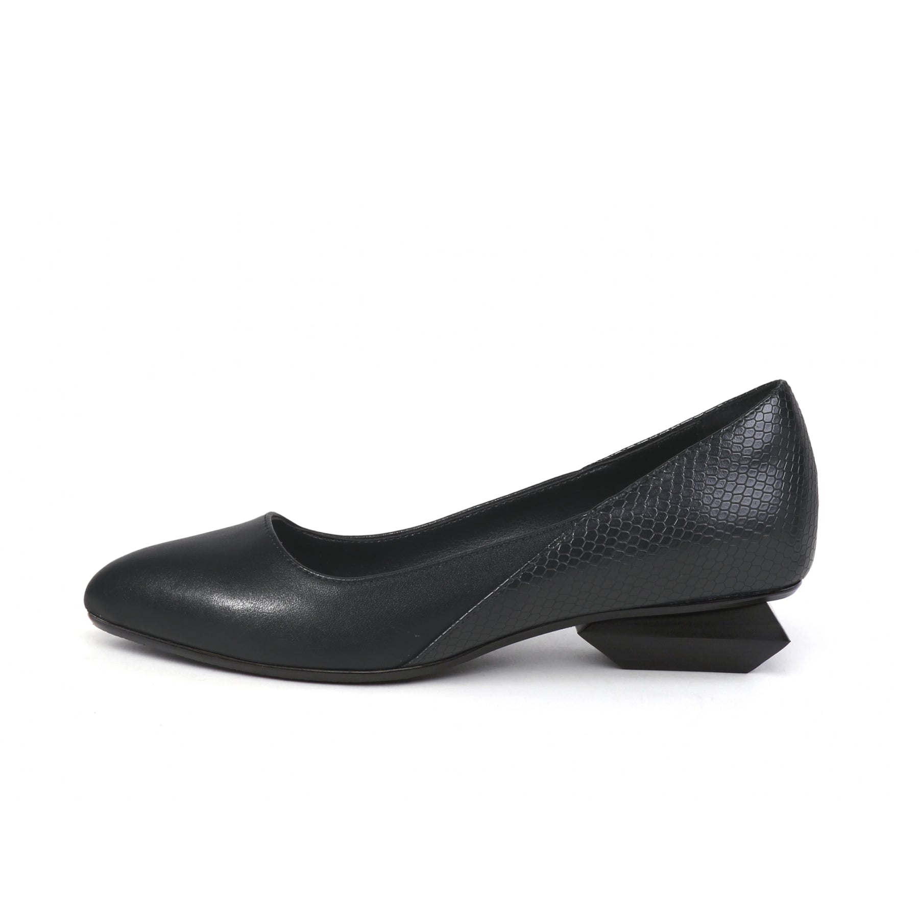 Jady Rose | Wanda Leather Pump - Black