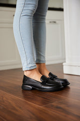 Rumour Has It | Simple Your Way Leather Loafer - Black